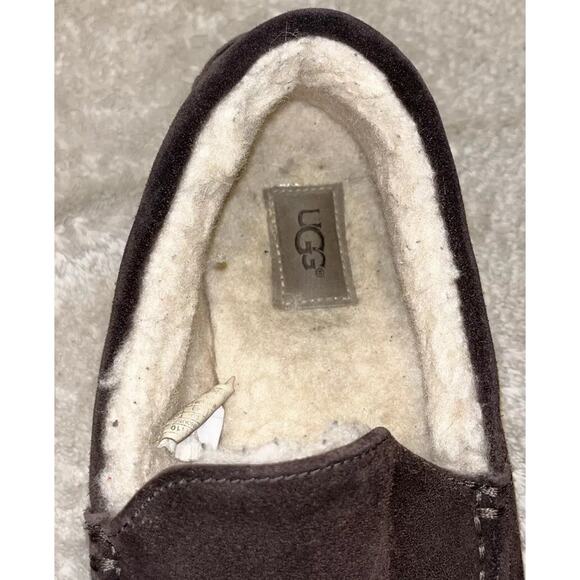 Men UGG Ascot Suede Slipper 1101110 Espresso 100% Authentic Size 10 main image 5